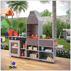 Churrasqueira Infantil Mini Chefe Temática C/ Forno Grelha E