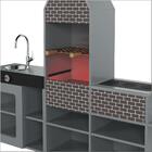 Churrasqueira Infantil Mini Chefe Temática C/ Forno Grelha E