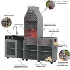 Churrasqueira Infantil Mini Chefe Temática C/ Forno Grelha E