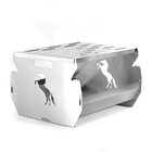 Churrasqueira Inox 36x35cm-camping-trilhas E Aventuras Country