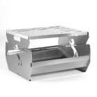 Churrasqueira Inox 45x40cm-camping- Trilhas E Aventuras Contry