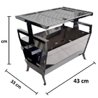 Churrasqueira Inox Desmontável