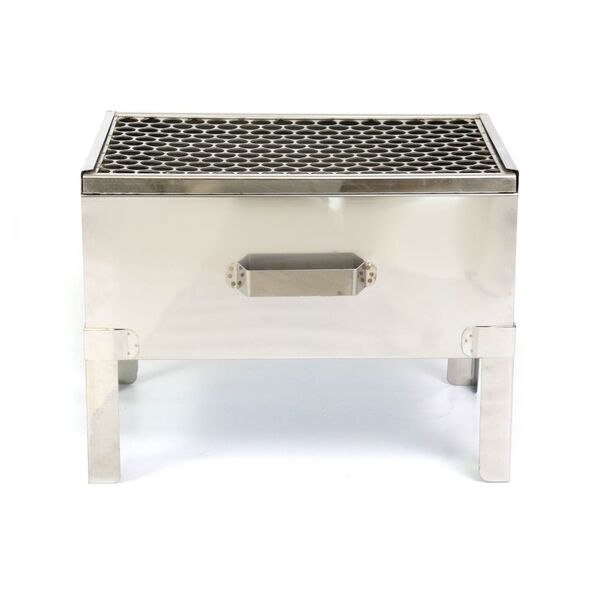 Churrasqueira Inox Maletinha Cm500 Portátil Leve Resistente