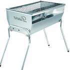 Churrasqueira Inox Pequena Carvão - Dinox - Inox