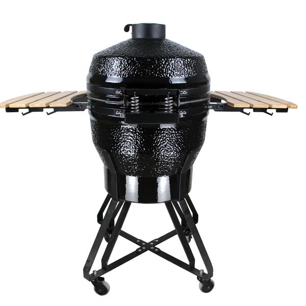 Churrasqueira Kamado Big Bob Egg Cerâmica Carvão Grill 22"  P