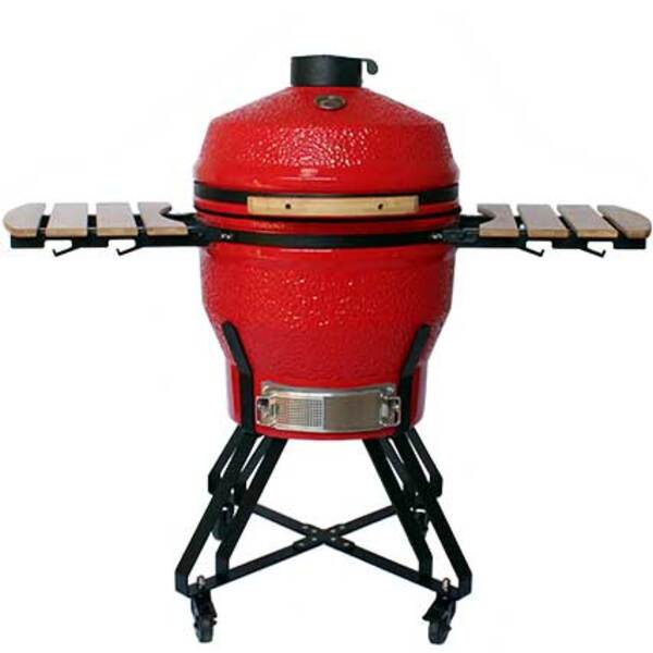 Churrasqueira Kamado Big Bob Egg Cerâmica Carvão Grill 22"  V