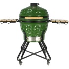 Churrasqueira Kamado Big Bob Egg Cerâmica Carvão Grill 24 - V