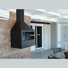 Churrasqueira Labareda Bonare Carvão Externa Aço Galvanizado