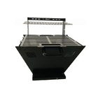 Churrasqueira Lareira Portátil Aço Carbono