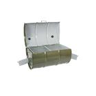 Churrasqueira Latão Carvão Grande 200 Litros Verde, Tamanho: