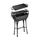 Churrasqueira Libaneza Completa Em Ferro Fundido 48x29x75 Cm