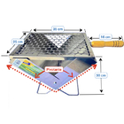 Churrasqueira Maleta Camping Inox Mdi8