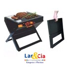 Churrasqueira Maleta Pratika Pintada Com Grelha Inox Suportel