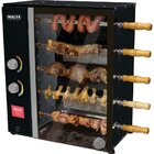 Churrasqueira Malta 5 Espetos Rotativa Gas 1020