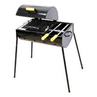 Churrasqueira Master Grill Mista Grelha 2 Espetos 90x46x30cm
