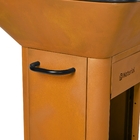 Churrasqueira Móvel a Carvão com rodas 81x81cm Bacchus Naterial