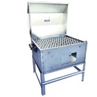 Churrasqueira Móvel A Carvão A Bafo Zincada Mzf5