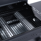 Churrasqueira Móvel a Gás com 2 Queimadores com Rodas 95,5x52,2x101cm A200