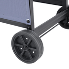 Churrasqueira Móvel a Gás com 2 Queimadores com Rodas 95,5x52,2x101cm A200