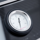 Churrasqueira Móvel a Gás com 3 Queimadores com Rodas 129x55x118cm Hudson II Naterial