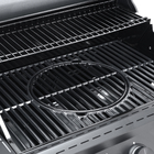 Churrasqueira Móvel a Gás com 3 Queimadores com Rodas 129x55x118cm Hudson II Naterial