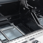 Churrasqueira Móvel a Gás com 4 Queimadores com Rodas 170x55x118cm Hudson II Naterial