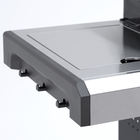 Churrasqueira Móvel a Gás com 4 Queimadores com Rodas 170x55x118cm Hudson II Naterial