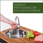 Churrasqueira Móvel Com Pia Completa (b-grill Cp 46)