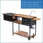 Churrasqueira Móvel Com Torneira (b-grill Cp 47)