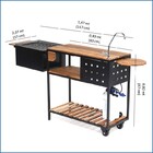 Churrasqueira Móvel Com Torneira (b-grill Cp 47)