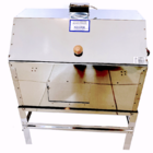 Churrasqueira Móvel Portátil A Bafo Inox Com Grelha Mif9