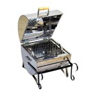 Churrasqueira Náutica Bafinho Com Grelha Aço Inox 34x30x30cm