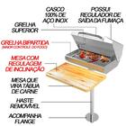 Churrasqueira Náutica Para Lancha E Barco Saro Cn Retangular