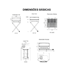 Churrasqueira Parrilla a Carvão 118x18,3cm Artmill