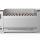 Churrasqueira Parrilla A Gás Natural Inox Bancada Grelha And