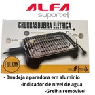Churrasqueira Pequena Portátil Elétrica Fulkan 220v
