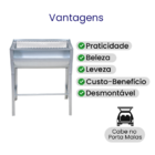 Churrasqueira Popular Chapa Galvanizada Tela Moeda Portátil N