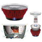 Churrasqueira Portatil A Carvao Grille Belle