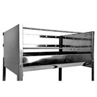 Churrasqueira Portátil Com Rodas 5 Espetos Issi Grill