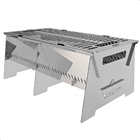 Churrasqueira Portátil Desmontável Inox Camping S-grill.inox