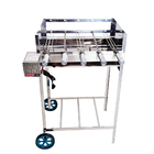 Churrasqueira Portátil Grill Giratório 5 Espetos Issi Grill