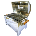 Churrasqueira Portátil Inox A Bafo Pif1