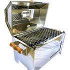 Churrasqueira Portátil Inox A Bafo Pif4