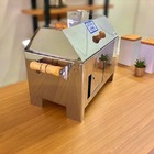 Churrasqueira Portátil Inox A Bafo Pif7