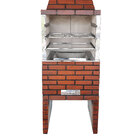 Churrasqueira Pré Moldada 65cm Madeira