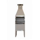 Churrasqueira Pré Moldada Lisa Concreto Natural 75cm Primus