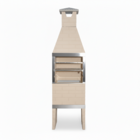 Churrasqueira Pré Moldada Tijolinho Concreto Bege 55cm Primus