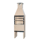Churrasqueira Pré Moldada Tijolinho Concreto Bege 75cm Primus
