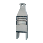 Churrasqueira Pré Moldada Tijolinho Concreto Cinza 55cm Primus