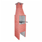 Churrasqueira Concreto Refratário Básica 55cm Estilo Cerâmica 10 peças Atacadão Lazer